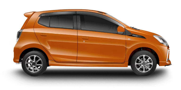 Daihatsu Ayla Orange Metallic